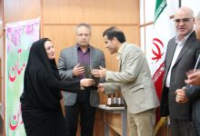 گزارش تصویری از مراسم تقدیر از کارمند نمونه در دانشگاه صنعتی شاهرود
